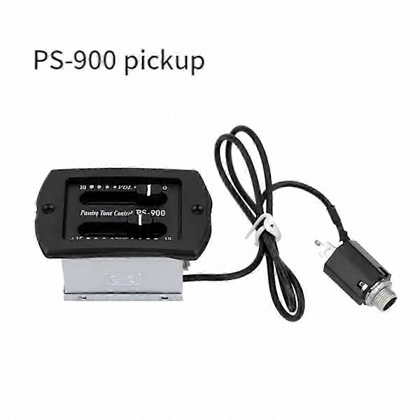 5-pack 2-bands EQ-förförstärkarsystem för akustisk gitarr med pickup-equalizerkontroller [HK]