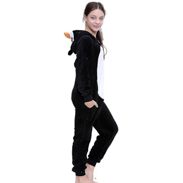 Børne Unisex Super Soft Fleece Pingvin Onesie Nw1[HK] 2-3 Years