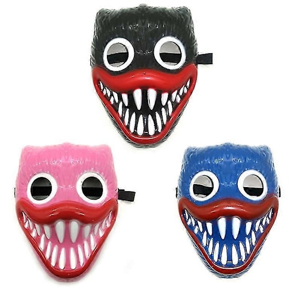 Huggy Wuggy Ny Maske Pølsemund Halloween Rekvisit Nyhed Kostume Fest Sammenkomst Gave[HK] blue