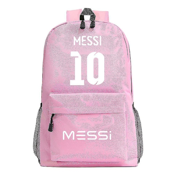 Jalkapallon supertähti Messi -reppu - Lasten koulu, matkat, kannettava tietokone, teini-ikäiset - Miehet, naiset, opiskelijat - Mochilas, Totes G[HK] 9