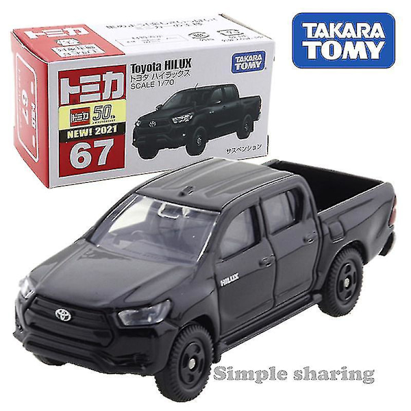 Hhcx-takara Tomy Bilmodell Toyota Hilux Pickup Bugatti Toyota Celsior Legering Bil Pojke Leksak Samling Prydnader[HK]