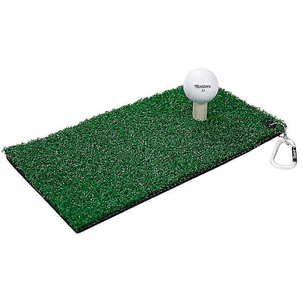 Vintergolfmatta för vinterregler fästs på golfbagen [HK]