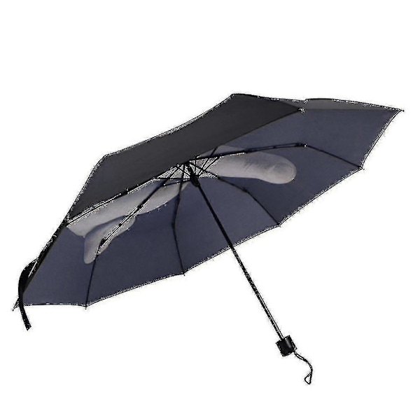 Ny Sort Paraply med Langfinger Design - Cool Fashions Impact Paraply - Youa[HK]