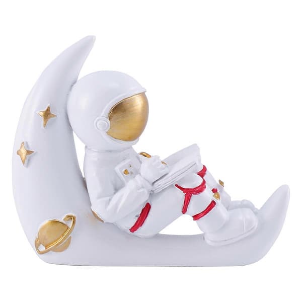Astronaut Formad Väggdekor 3D Resin Skyddskåpa för Switch 1st[HK]