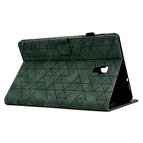 Samsung Galaxy Tab A 10.5 (2018) T590 T595 PU-nahkakotelo korttipaikoilla, suojaava tablettikotelo [HK] Style D Multicolor