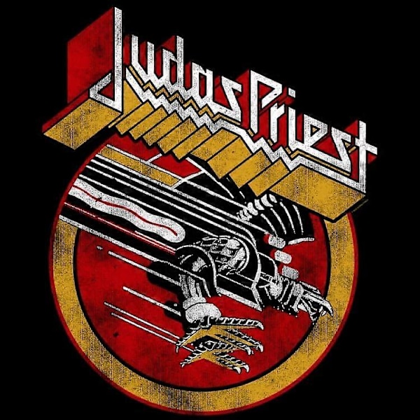 Judas Priest Screaming for Vengeance Miesten Lyhythihainen T-paita Vintage Tyyli 80-luvun Heavy Metal Graafiset T-paidat [HK] S