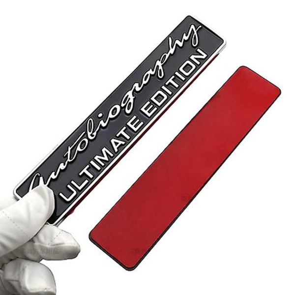 silver/chrome Range Rover Autobiography Ultimate Edition Baklucke Emblem [HK] silver