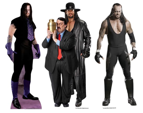 The Undertaker Bordskartongutskärningar, 3-pack Hylltoppar[HK]