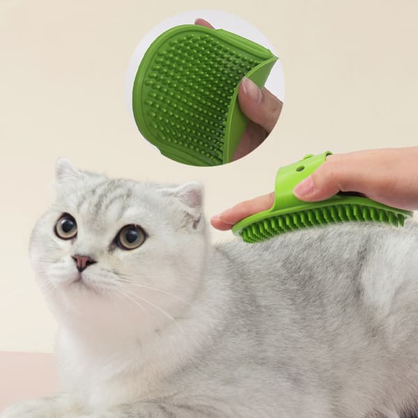 Potebørstesæt til hunde, katte og heste - Bløde børster, masserende tænder[HK]
