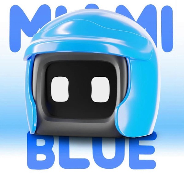 Interaktiv Robotbil Monterade Robotleksaker Söta Hjälm Billeksaker Skrivbordsdekor Ny[HK] Blue