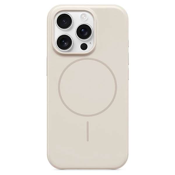 iPhone 16 Pro Max -kuori, yhteensopiva MagSafe-laitteiden kanssa, kova PC-puhelimen takakuori - Musta[HK] Beige Multicolor