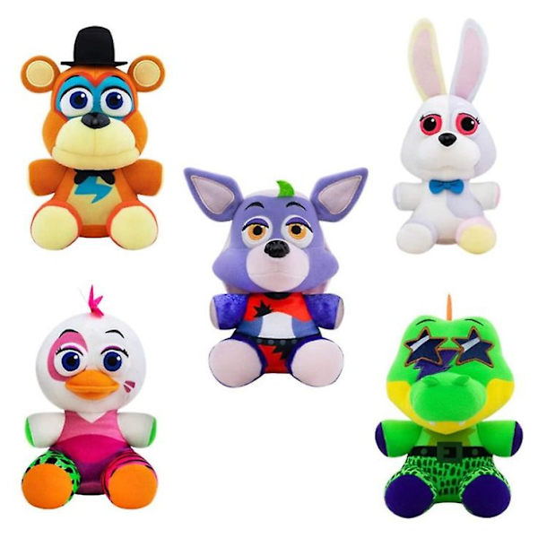 Fnaf Viisi Yötä Freddyllä Turvallisuusrikko Pehmolelu 20cm[HK] montgomery gator