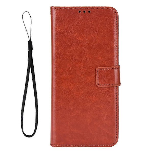 Til ZTE nubia Focus Pro Etui Crazy Horse Tekstur PU Læder Telefon Wallet Cover[HK] Style D Multicolor