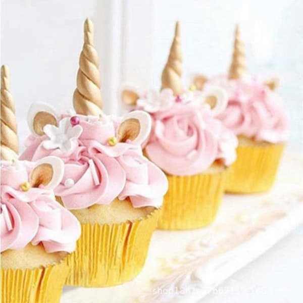 Muffinsformer, papir cupcakeformer, mini cupcake liners, dessert, bryllup, bursdagsfest[HK]