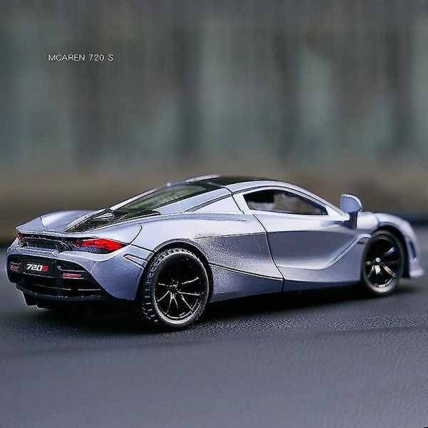 1:32 Mclaren 720s Spider Bilmodell Legering Sportbil Limited Edition Metall Bilmodell Samling Leksaksbil Barnens Födelsedagspresent-xh[HK] Green