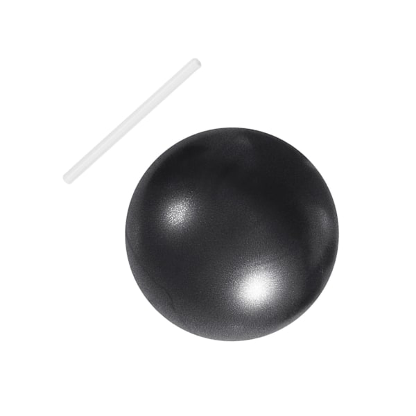 Liten Pilatesboll Kraftig Träningsboll för Hemmagym Balans Svart[HK]