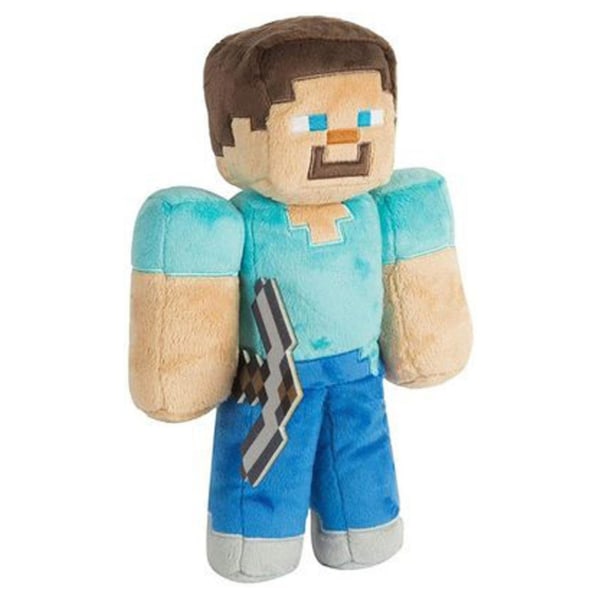 Minecraft Plys Legetøj Børn Gave Børn Udstoppede Dyr Bløde Plys Steve Creeper Zombie Plys Dukke X[HK] C