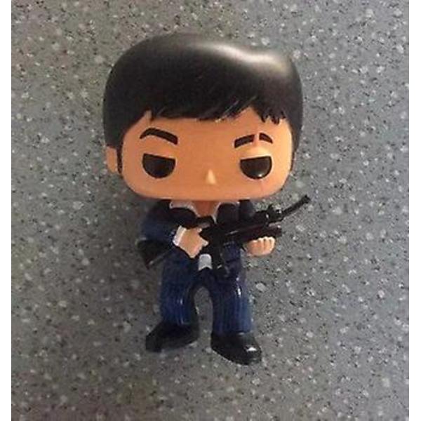 Scarfaces Tony Montana #86 Actionfigur Legetøjs Samling Model Dukker Gave Til Børn Scarfaces Action Legetøj Figur[HK] with retail  box