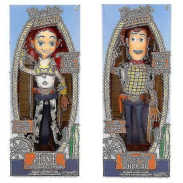 Woody Jesse Bevegelig Figur Bursdagsdukke Klær Cowboy Pixar Toystory Gave-r[HK] Woody