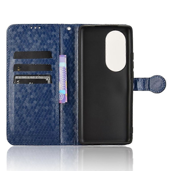 För Ulefone Note 17 Pro Fodral PU Läder Telefonskal Prickmönster Flip Plånbok[HK] Style E Multicolor