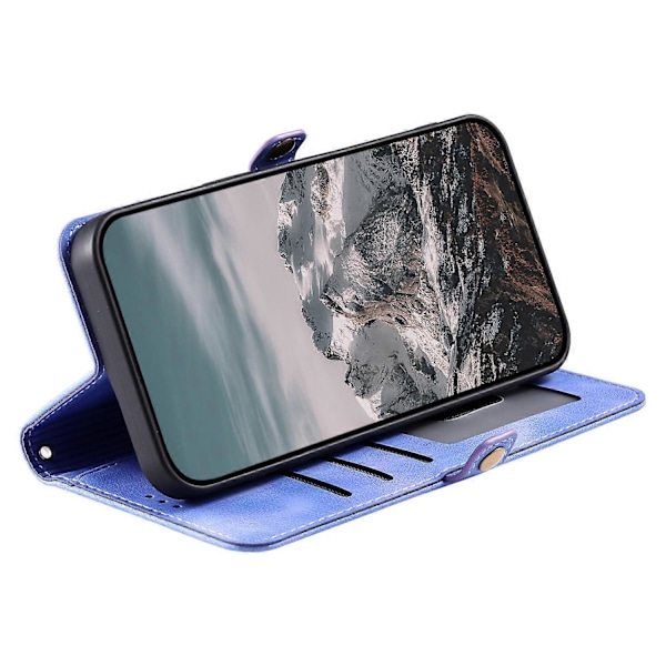Lompakkokotelo Xiaomi Redmi Note 14 Pro 5G 14 Pro 5G Poco X7 5G nahkainen puhelinkuori Skin Feel Totem[HK] Multicolor Purple