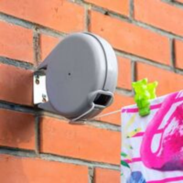 Robust Lång 12M Infällbar Klädtork för Kläder[HK]