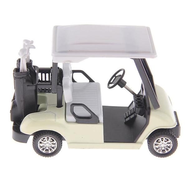 1/20 mittakaavan golfkärry valuauton takaisinvetoauto malli lasten lelu keräilyesine[HK] White