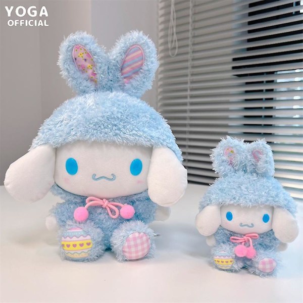 30cm Sanrios Kawaii Tegneserie Cinnamoroll Hello Kittys My Melody Kuromi Cp Hund Søt Påskekanin Plysjdukke Anheng Nøkkelring[HK] 16CM Cinnamoroll