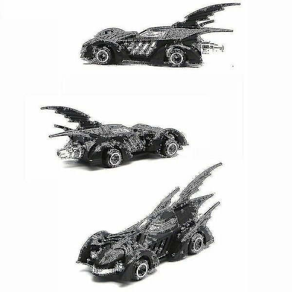 Den perfekta julklappen  Set med 6 Batmobile bil leksaksfordon i metall