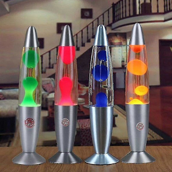 Stor Lavalamp Smuk Flydende Bevægelse Med Voks Der Flyder Som Natlys Vand Underholdende For Voksne Teenagere Børn[HK] Green