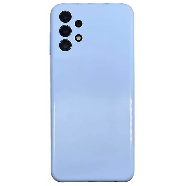 For Samsung Galaxy A13 4G A135 Batterideksel med Kameralinse Deksel - Svart[HK] Blue Multicolor