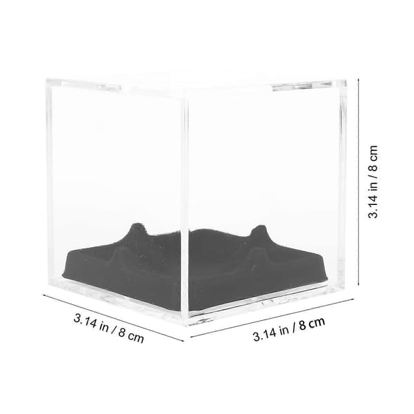 Baseboll Display Box för Visning 1Set Transparent Akrylhållare[HK]