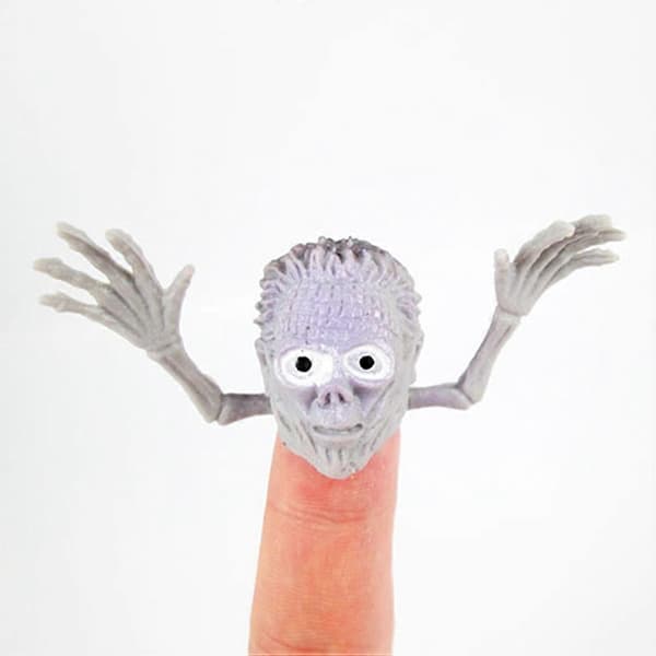 Spökhuvud Fingerdocka för Barn Fingerdockor Leksak 2Set[HK]