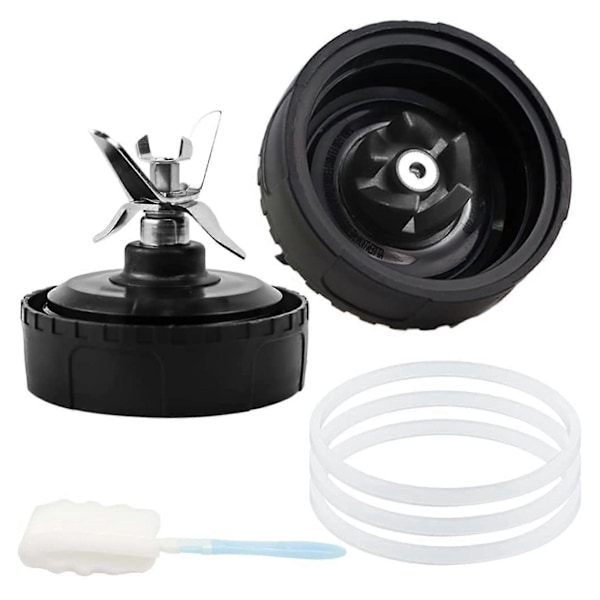 5 Finners Blenderkniv til Ninja Blender QB3000, QB3000SSW-30, QB3000QR-30, QB3001SS-30, QB3000QBK, QB3004, QB3005[HK] Black