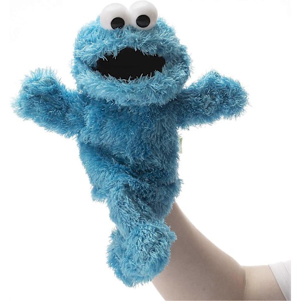 Pehmeä Muppet Sesame Street Cookie Monster -nukke, Sininen Hirviö [HK]