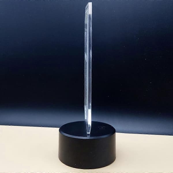 3D Spillhåndtak Tredimensjonale Fargerike LED-lys[HK] Not Specified Touch Crack Base