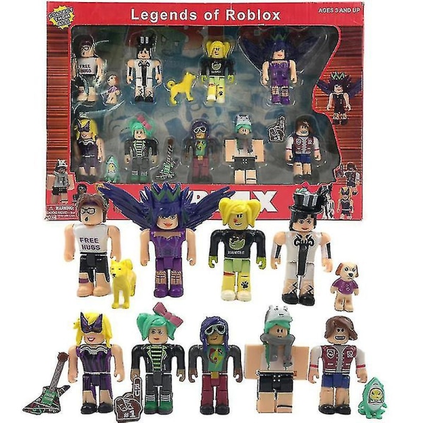 Roblox-figurer, legetøj, 7-8 cm, PVC-actionfigurer, børnekollektion [HK] 4 Multicolor