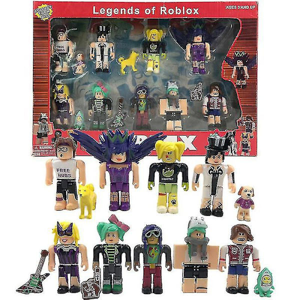 Roblox-figurer leksaker 7-8cm PVC actionfigurer barnsamling [HK] 4 Multicolor