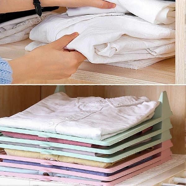 Byxförvaring Organizer Kläder Vikbräda för Kläder 3st Set[HK]