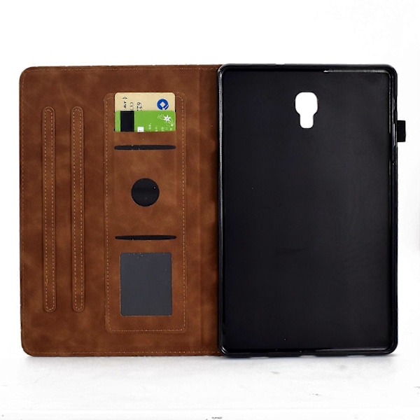 Samsung Galaxy Tab A 10.5 (2018) T590 T595 PU-nahkakotelo korttipaikoilla, suojaava tablettikotelo [HK] Style E Multicolor