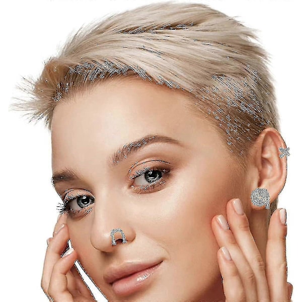 Tryckörhänge för keloid, Keloid örhängen tryckklämma, Kompression [HK] Gold