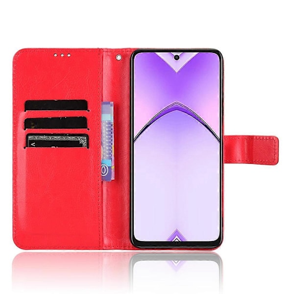 För Oppo A3 4G/A3 5G/A3x 4G/A3x 5G/A40M 4G/A40 4G/A3i 5G/A60 5G Fodral PU Läder Plånboksfodral[HK] Style C Multicolor