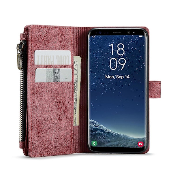 Galaxy S8 puhelinkotelo [HK] Red Multicolor