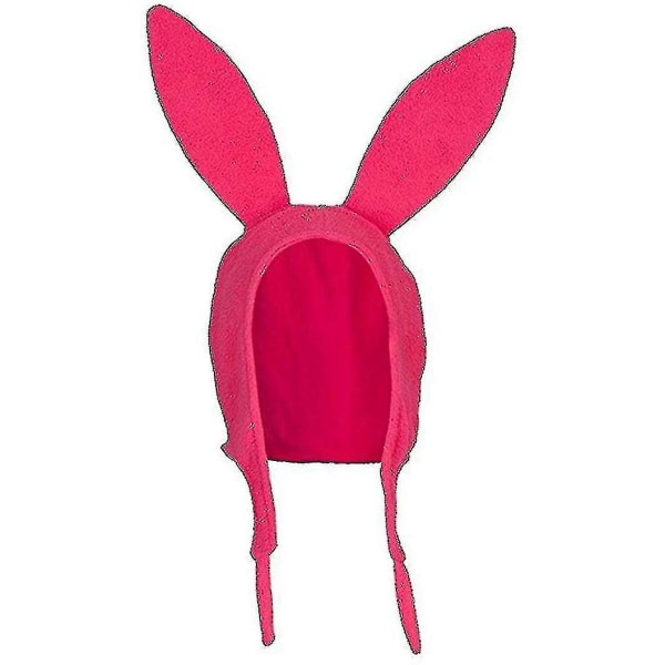 Bob's Louise Rabbit Ear Hat Burgers Beanie Halloween Fleece Hat Bunny Ears[HK] child