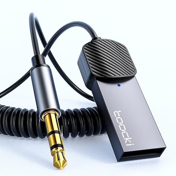Bluetooth 5.0 -sovitin puhelimesta 3,5 mm:n tuloon [HK]