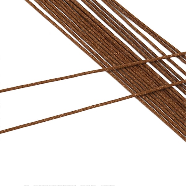 60 stk. Agarwood Røkelsespinner Avslappende Reduserer Stress Treaktig Lukt for Hjem Middag Stue Soverom[HK]