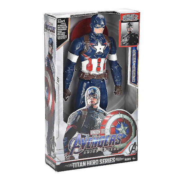 Avengers Serie 12 Tommer Actionfigur Superhelt Model Legetøj Gaver.c[HK] Captain America
