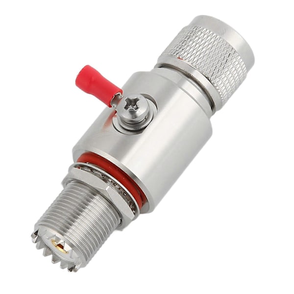 Åskledare UHF Koaxial Åskskydd för CB-radio HAM-radioutrustning 2-vägsbasstationer[HK]
