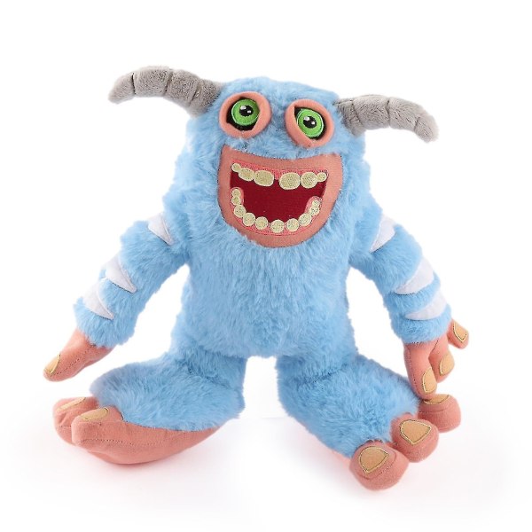 My Singing Monsters -pehmolelu Wubbox Maw Ghazt Harvinainen Mammott Nuket Pelottavat Konserttilelut [HK] Blue