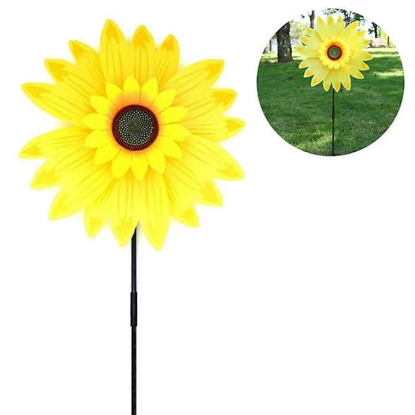 Väderkvarn Blomma Dekorativ, Solros, Trädgårdsprydnad[HK]